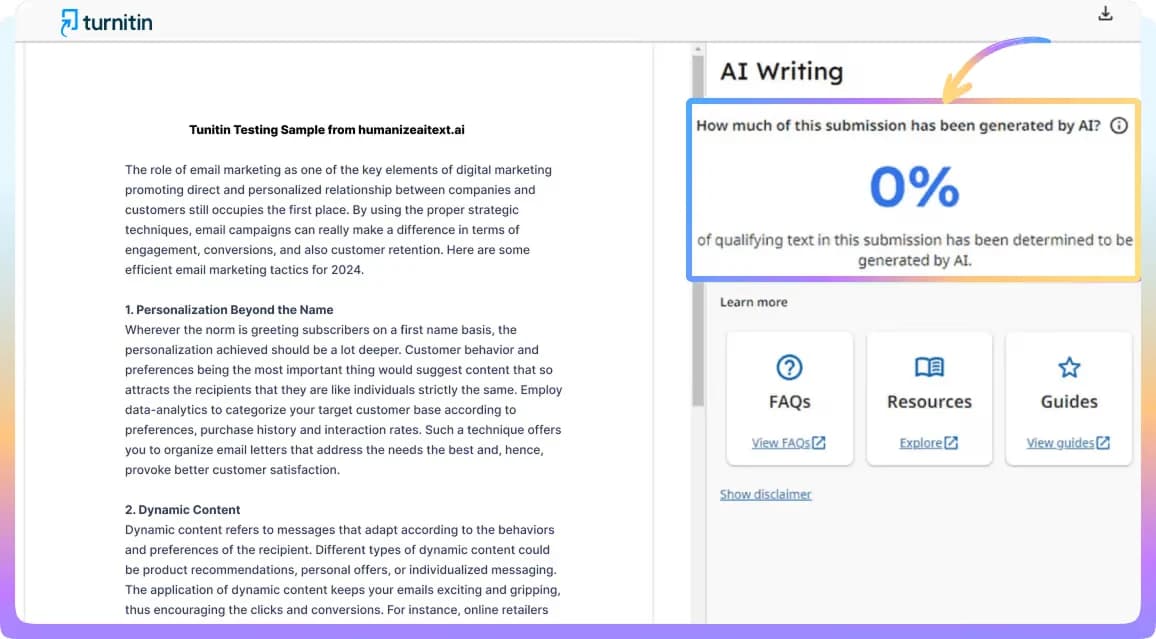 Bypass Turnitin Using Humanize AI Text Tool