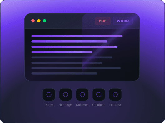Humanize AI text in PDF and Word documents