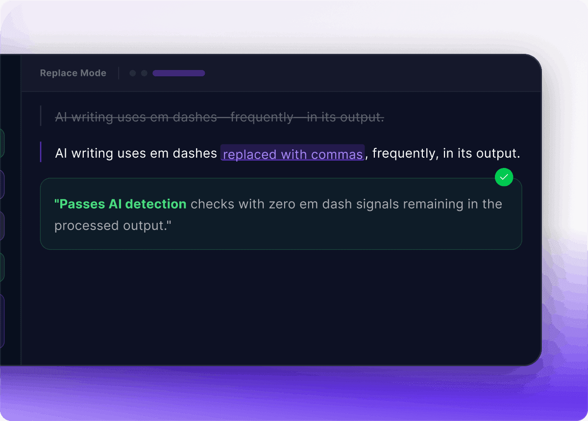 Em Dash Remover — Free Tool for ChatGPT & AI Text Cleanup