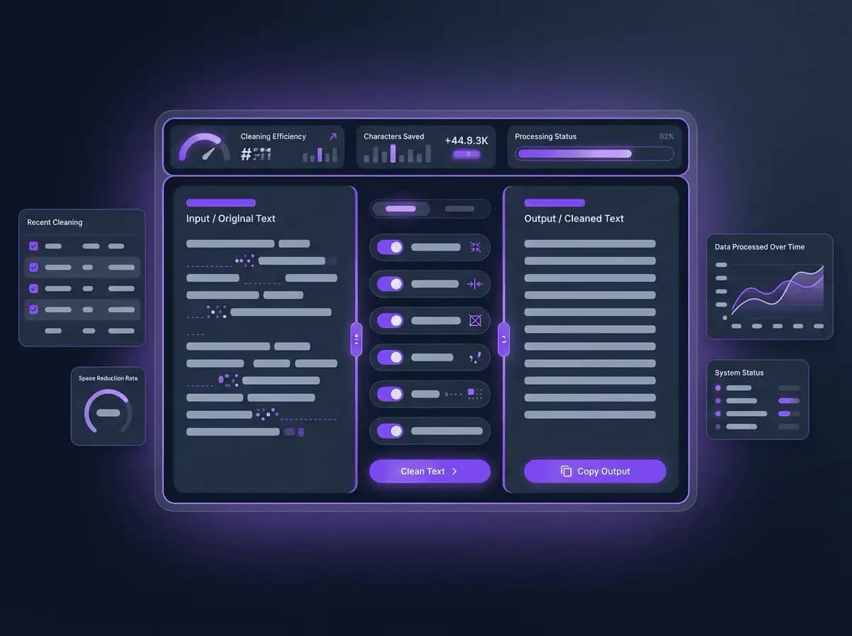 How the Space Remover Works — Paste, Pick, Clean, Copy